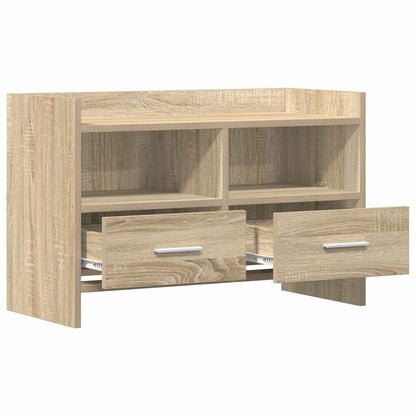 vidaXL TV Cabinet 71.5 x 33 x 47 cm Sonoma Oak Engineered Wood 3
