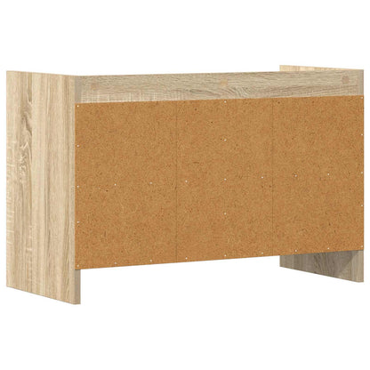 vidaXL TV Cabinet 71.5 x 33 x 47 cm Sonoma Oak Engineered Wood 6