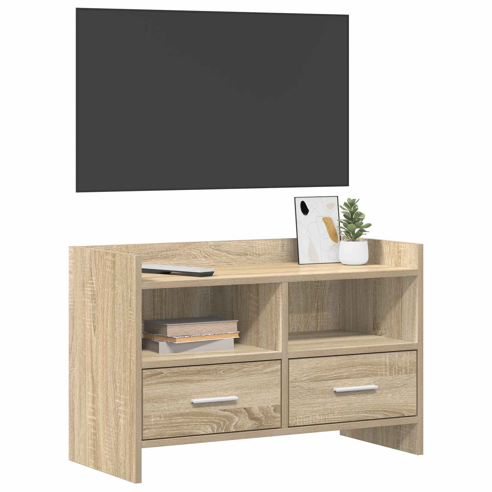 vidaXL TV Cabinet 71.5 x 33 x 47 cm Sonoma Oak Engineered Wood 2