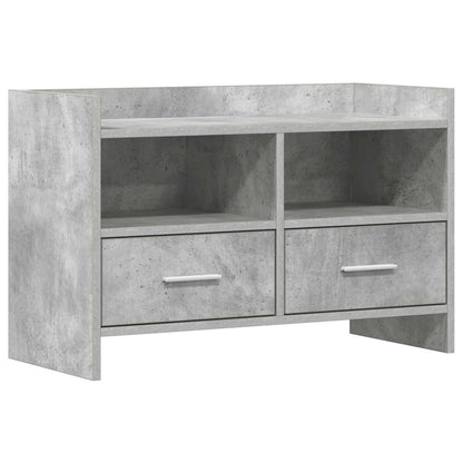 vidaXL TV Cabinet 71.5 x 33 x 47 cm Concrete Grey Engineered Wood 2