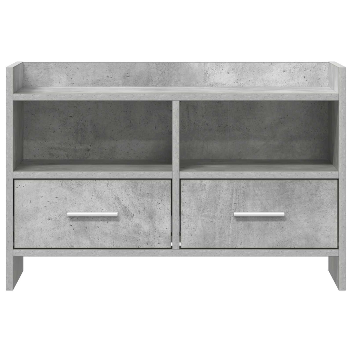 vidaXL TV Cabinet 71.5 x 33 x 47 cm Concrete Grey Engineered Wood 5