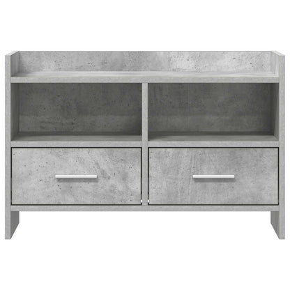 vidaXL TV Cabinet 71.5 x 33 x 47 cm Concrete Grey Engineered Wood 5