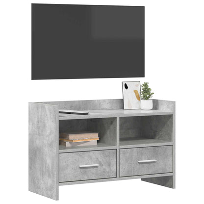 vidaXL TV Cabinet 71.5 x 33 x 47 cm Concrete Grey Engineered Wood 3