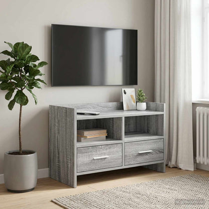 vidaXL TV Cabinet 71.5 x 33 x 47 cm Grey Sonoma Engineered Wood 1
