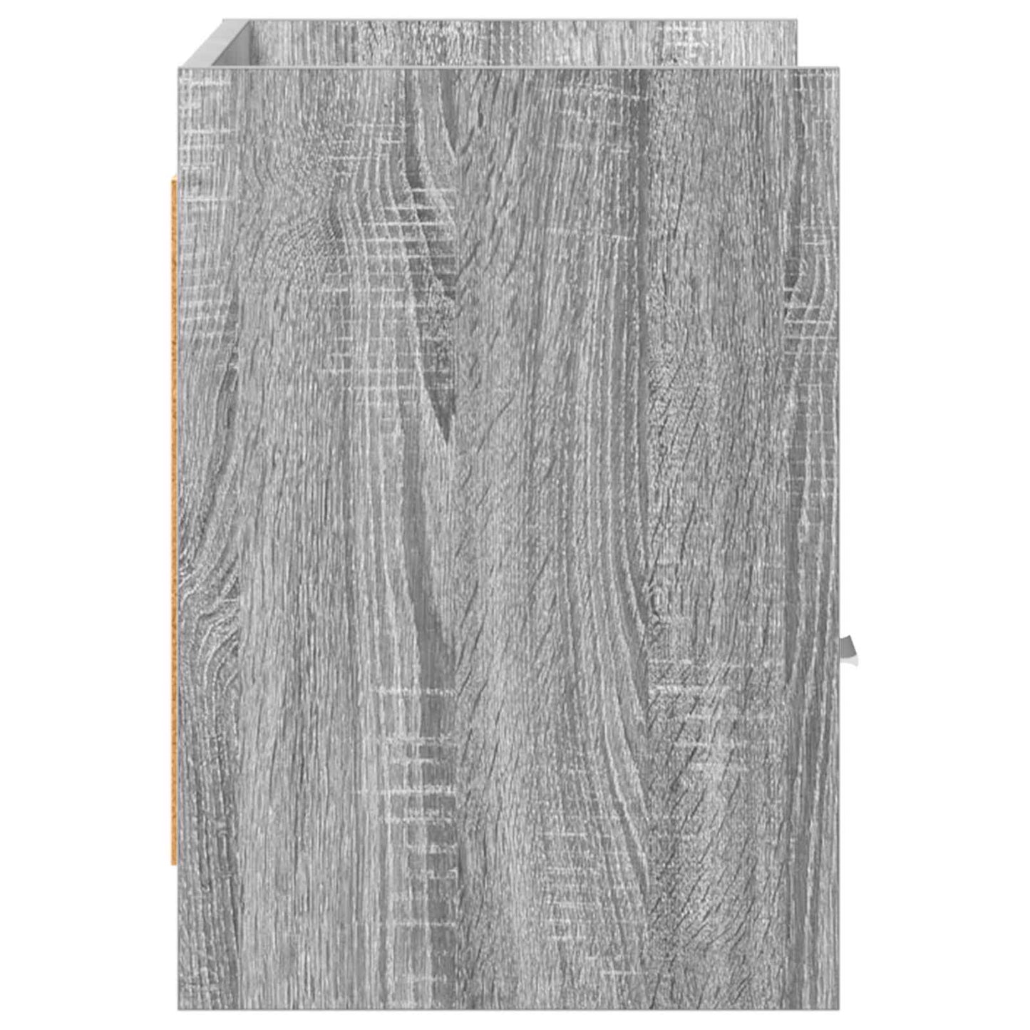vidaXL TV Cabinet 71.5 x 33 x 47 cm Grey Sonoma Engineered Wood 6