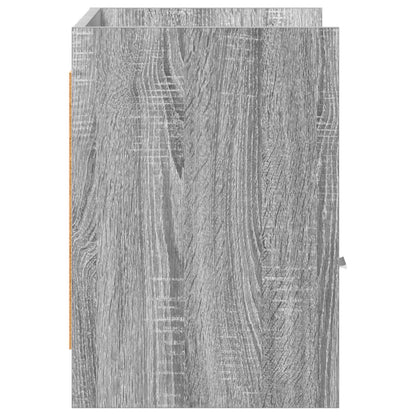 vidaXL TV Cabinet 71.5 x 33 x 47 cm Grey Sonoma Engineered Wood 6