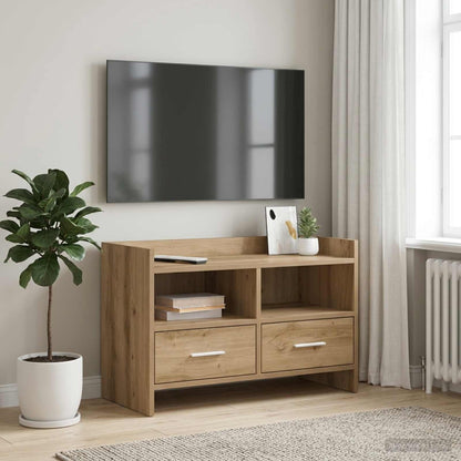 vidaXL TV Cabinet 71.5 x 33 x 47 cm Artisan Oak Engineered Wood 1