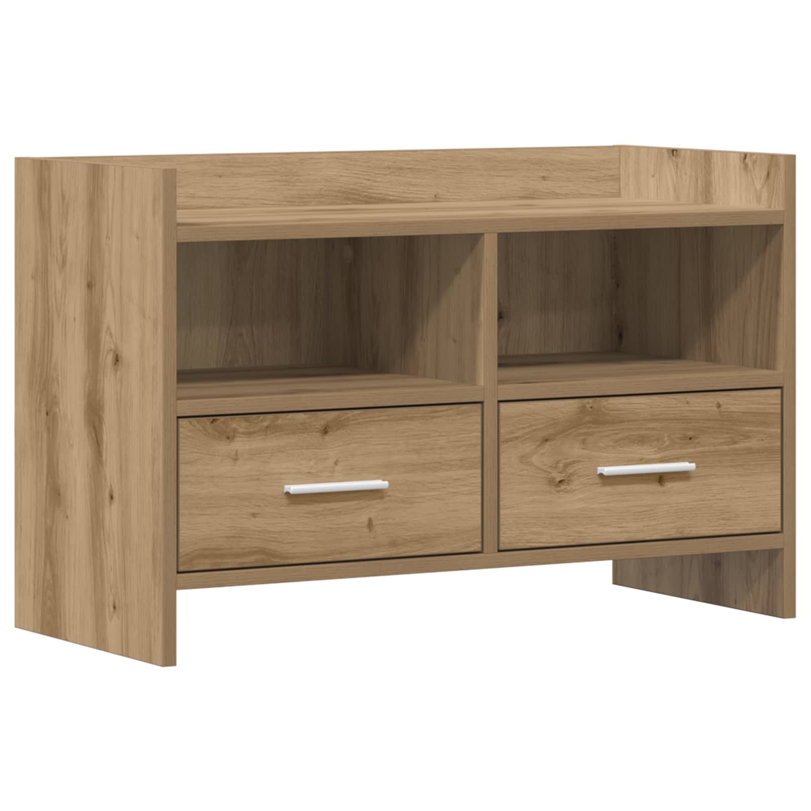 vidaXL TV Cabinet 71.5 x 33 x 47 cm Artisan Oak Engineered Wood 2