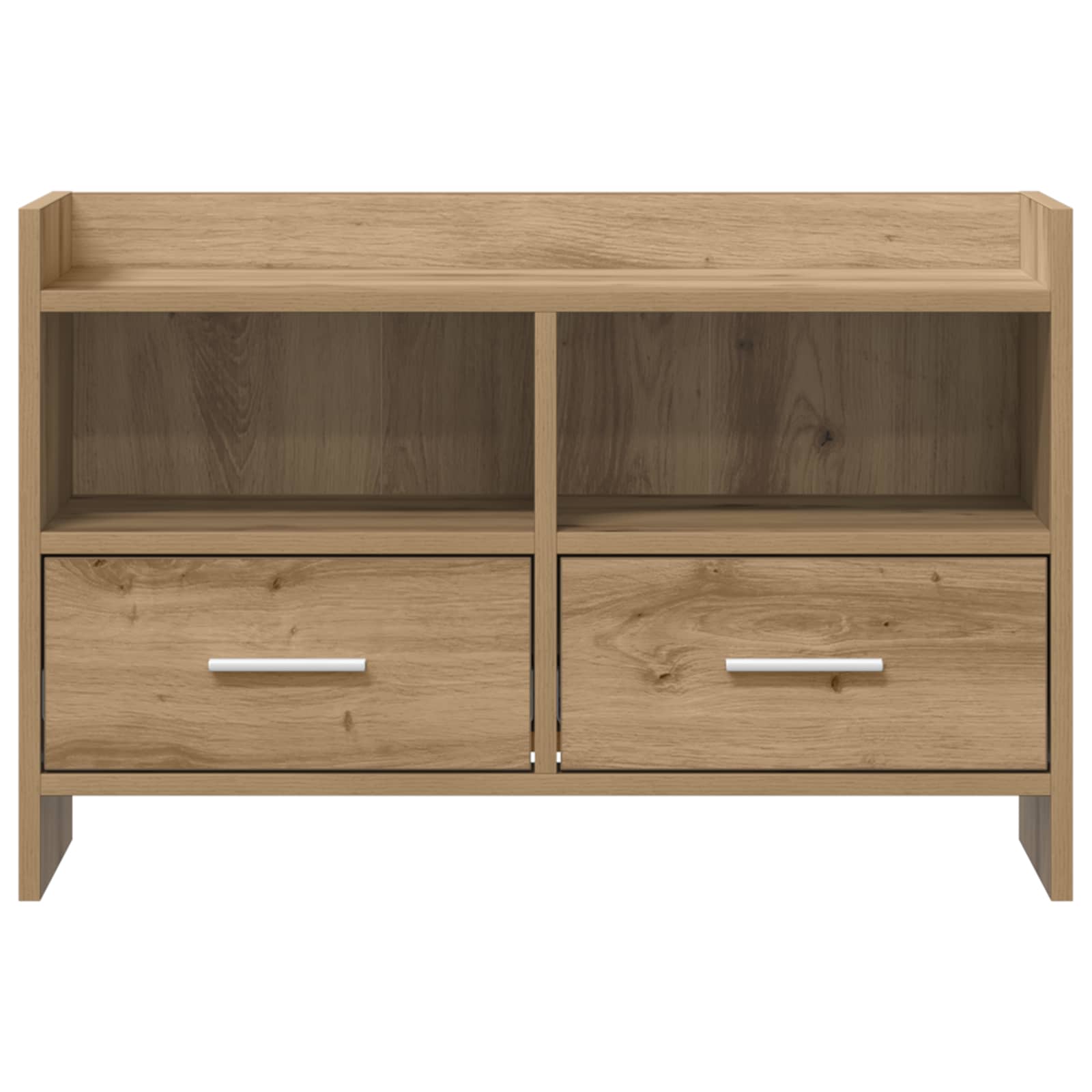 vidaXL TV Cabinet 71.5 x 33 x 47 cm Artisan Oak Engineered Wood 5