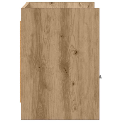 vidaXL TV Cabinet 71.5 x 33 x 47 cm Artisan Oak Engineered Wood 6