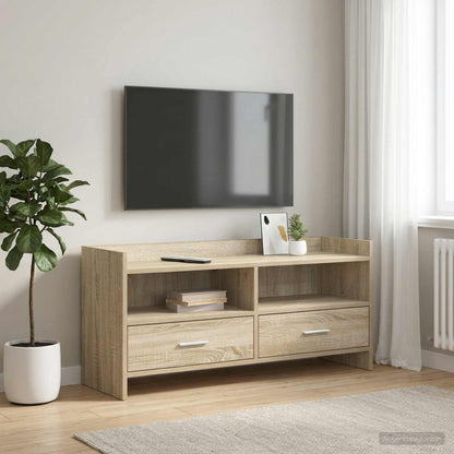 TV Cabinet 100 x 33 x 47 cm Engineered Wood Sonoma oak