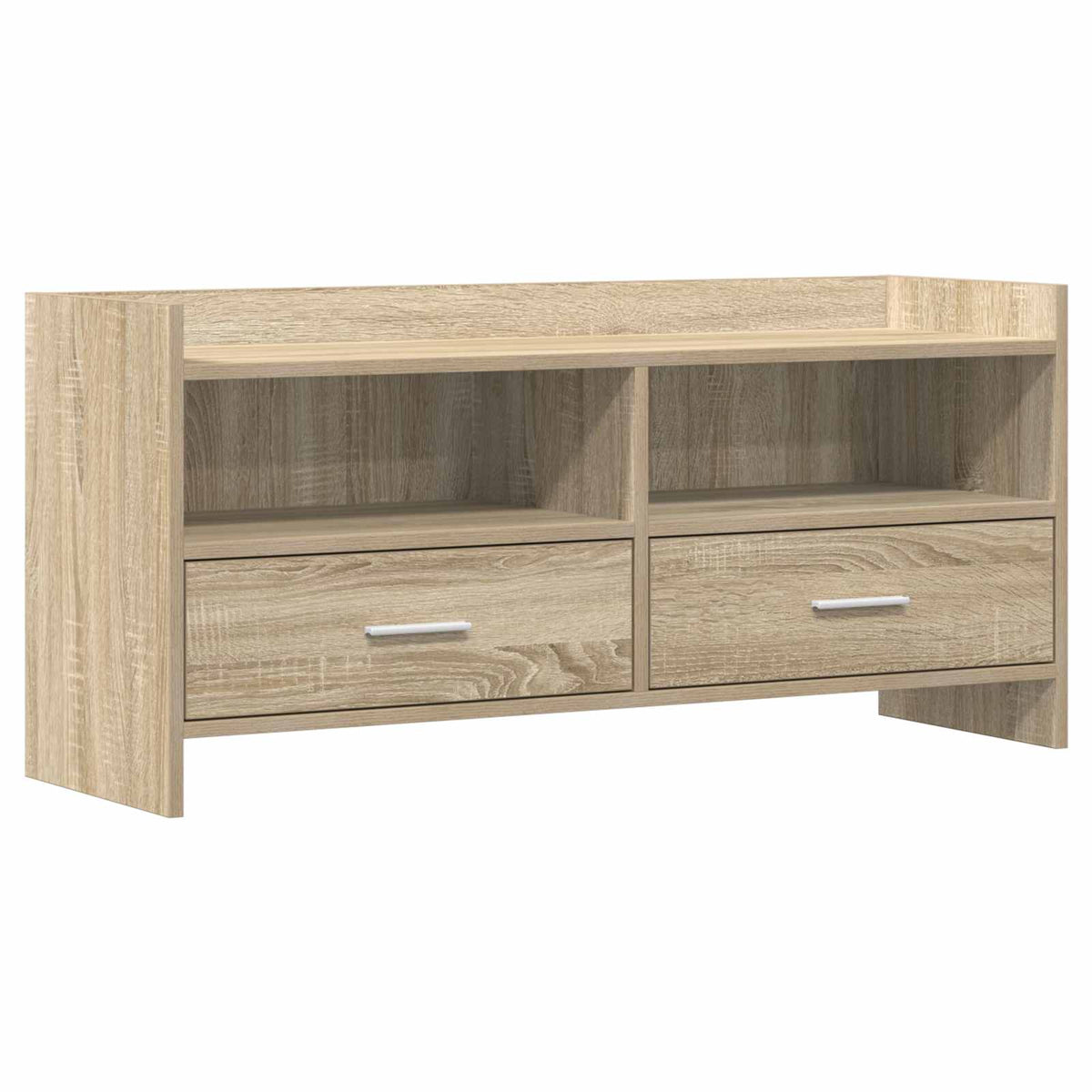 TV Cabinet 100 x 33 x 47 cm Engineered Wood Sonoma oak