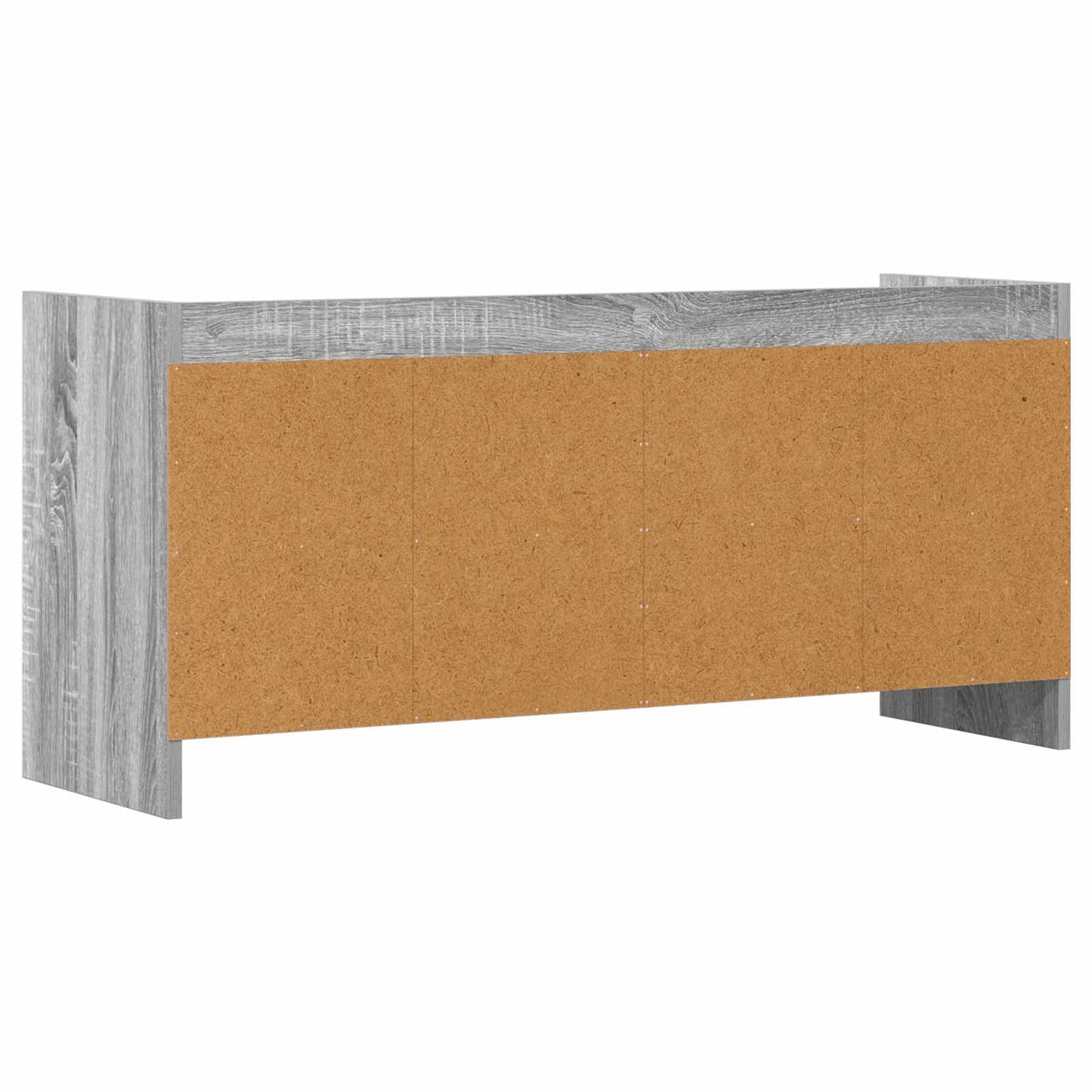 vidaXL TV Cabinet 100 x 33 x 47 cm Grey Sonoma Engineered Wood 6