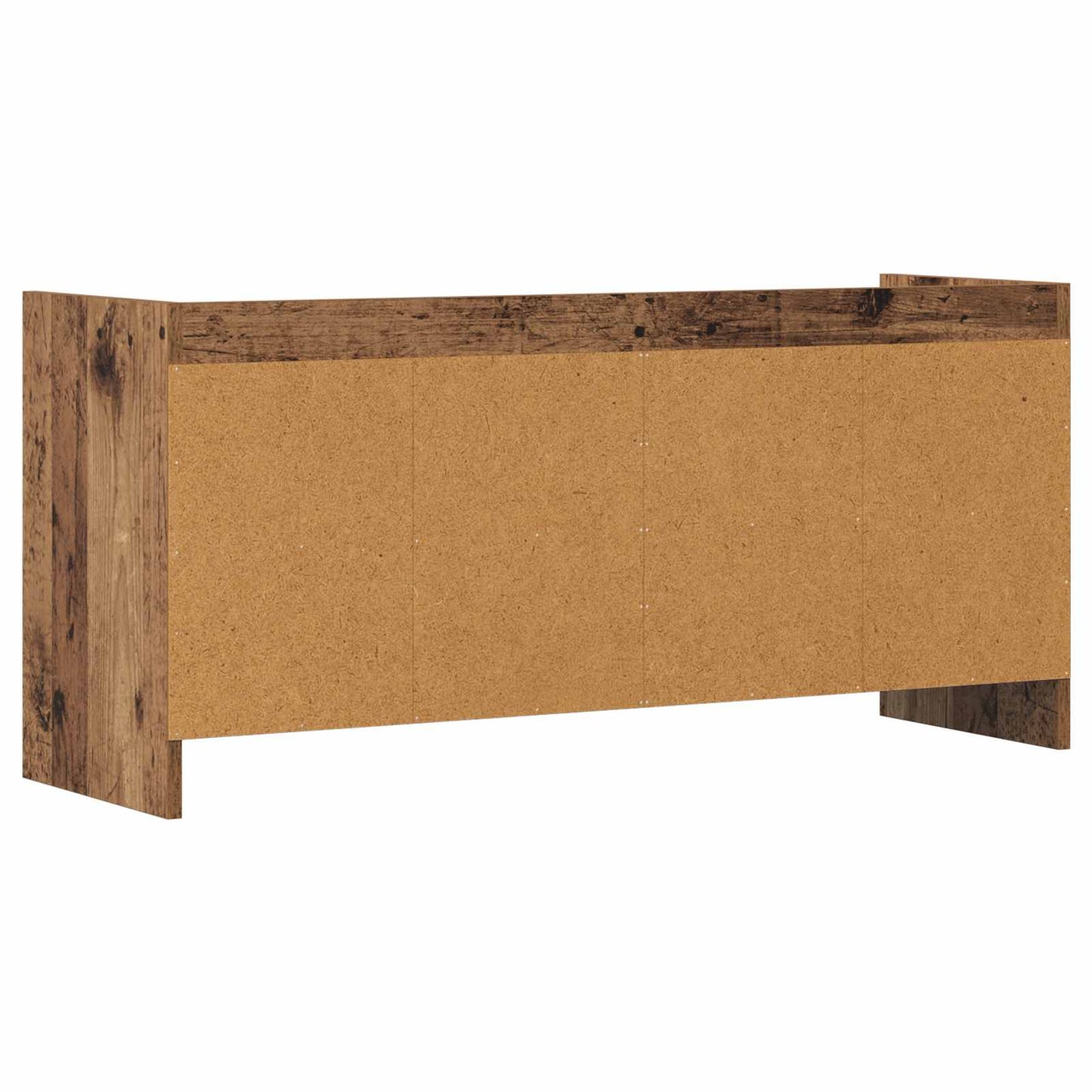 vidaXL TV Cabinet 100 x 33 x 47 cm Old Wood Engineered Wood 6