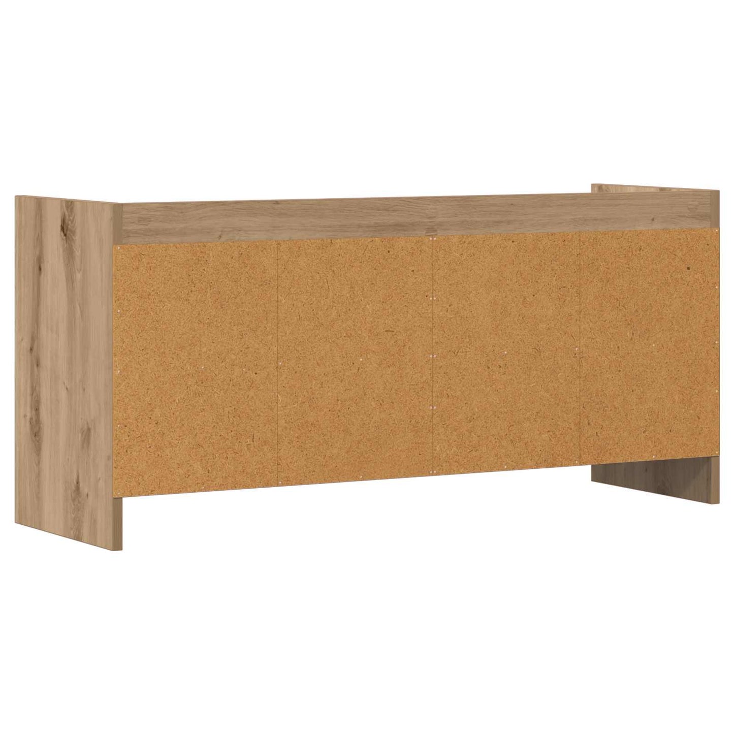vidaXL TV Cabinet 100 x 33 x 47 cm Artisan Oak Engineered Wood 6