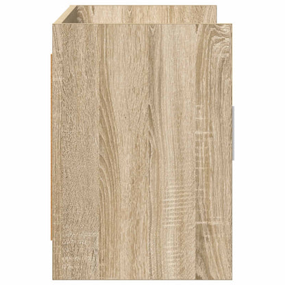 vidaXL TV Cabinet 102 x 33 x 47 cm Sonoma Oak Engineered Wood 6