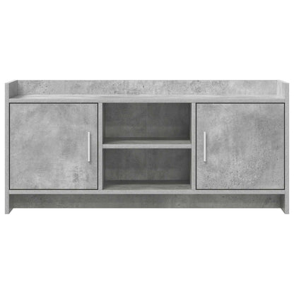 vidaXL TV Cabinet 102 x 33 x 47 cm Concrete Grey Engineered Wood 5