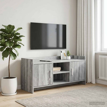 vidaXL TV Cabinet 102 x 33 x 47 cm Grey Sonoma Engineered Wood 1