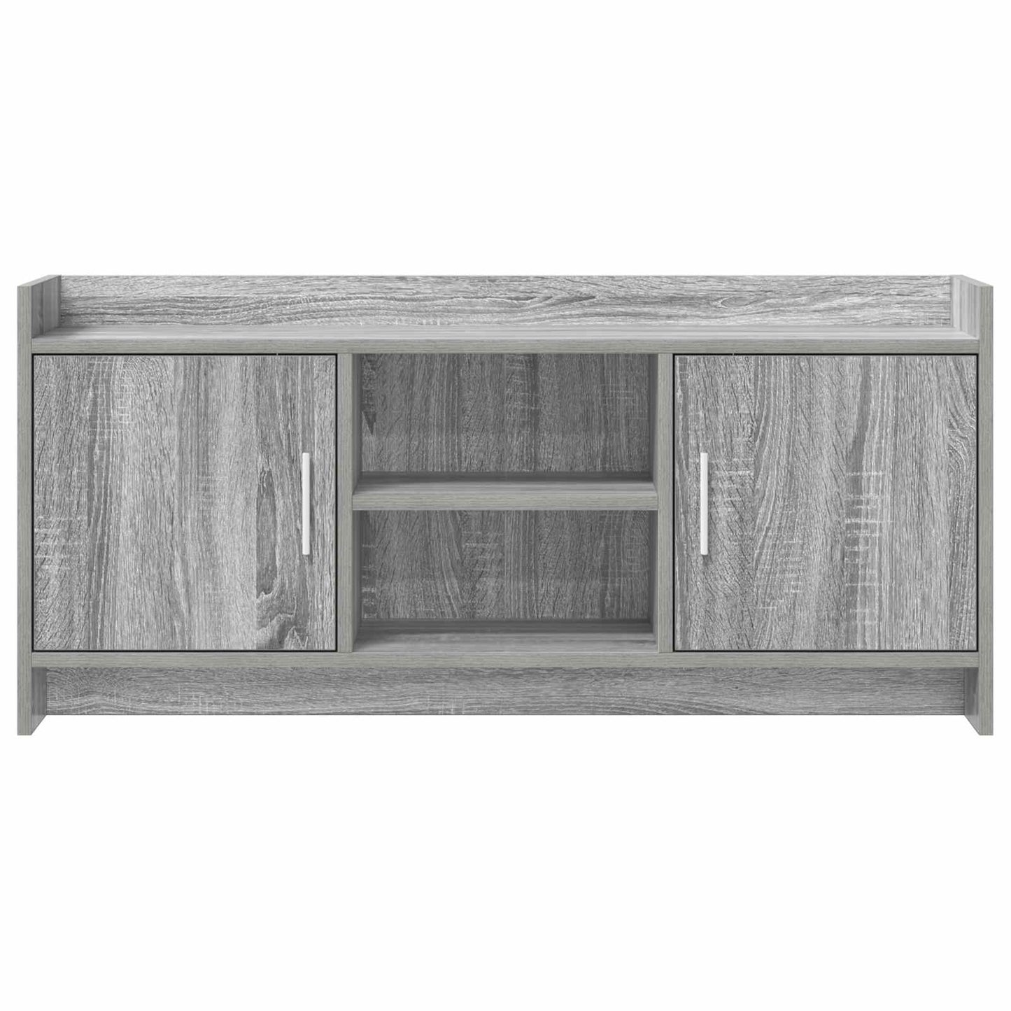 vidaXL TV Cabinet 102 x 33 x 47 cm Grey Sonoma Engineered Wood 5