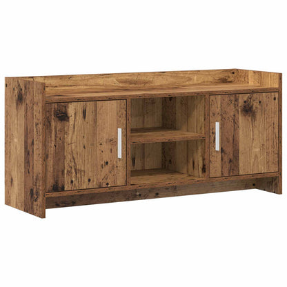 vidaXL TV Cabinet 102 x 33 x 47 cm Old Wood Engineered Wood 2