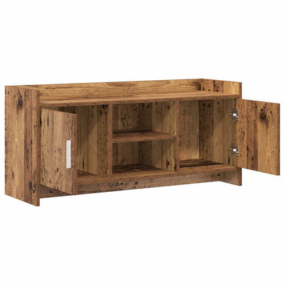 vidaXL TV Cabinet 102 x 33 x 47 cm Old Wood Engineered Wood 4