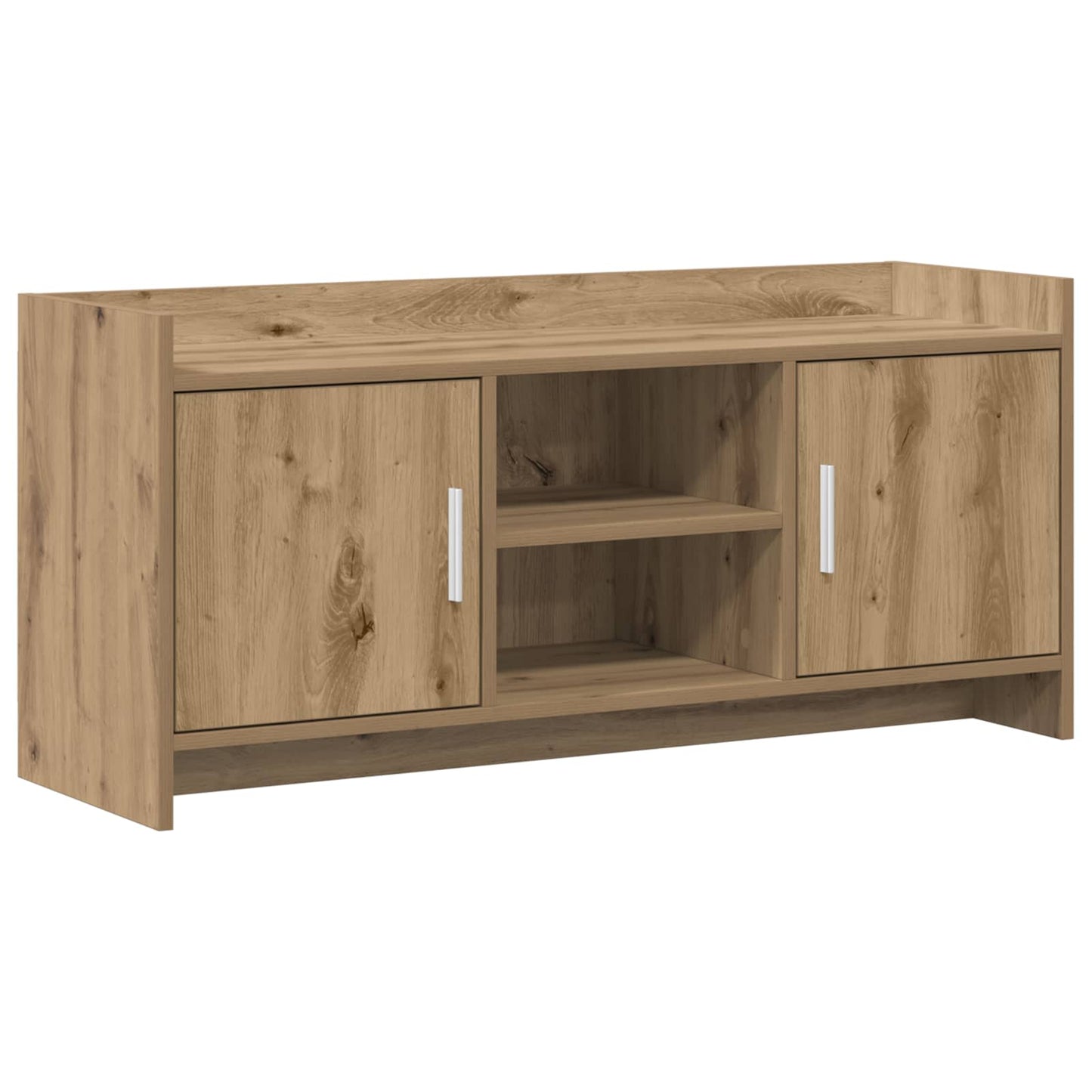 vidaXL TV Cabinet 102 x 33 x 47 cm Artisan Oak Engineered Wood 2