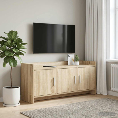 TV Cabinet 102 x 33 x 47 cm Engineered Wood Sonoma oak