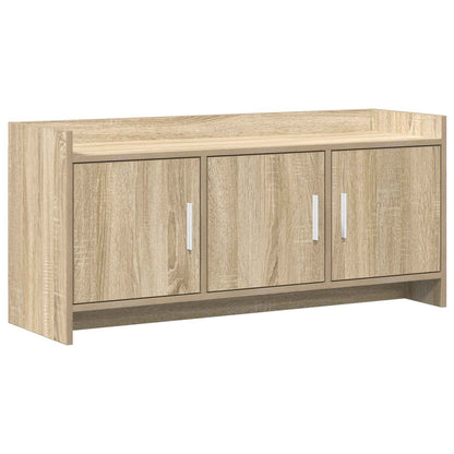 TV Cabinet 102 x 33 x 47 cm Engineered Wood Sonoma oak