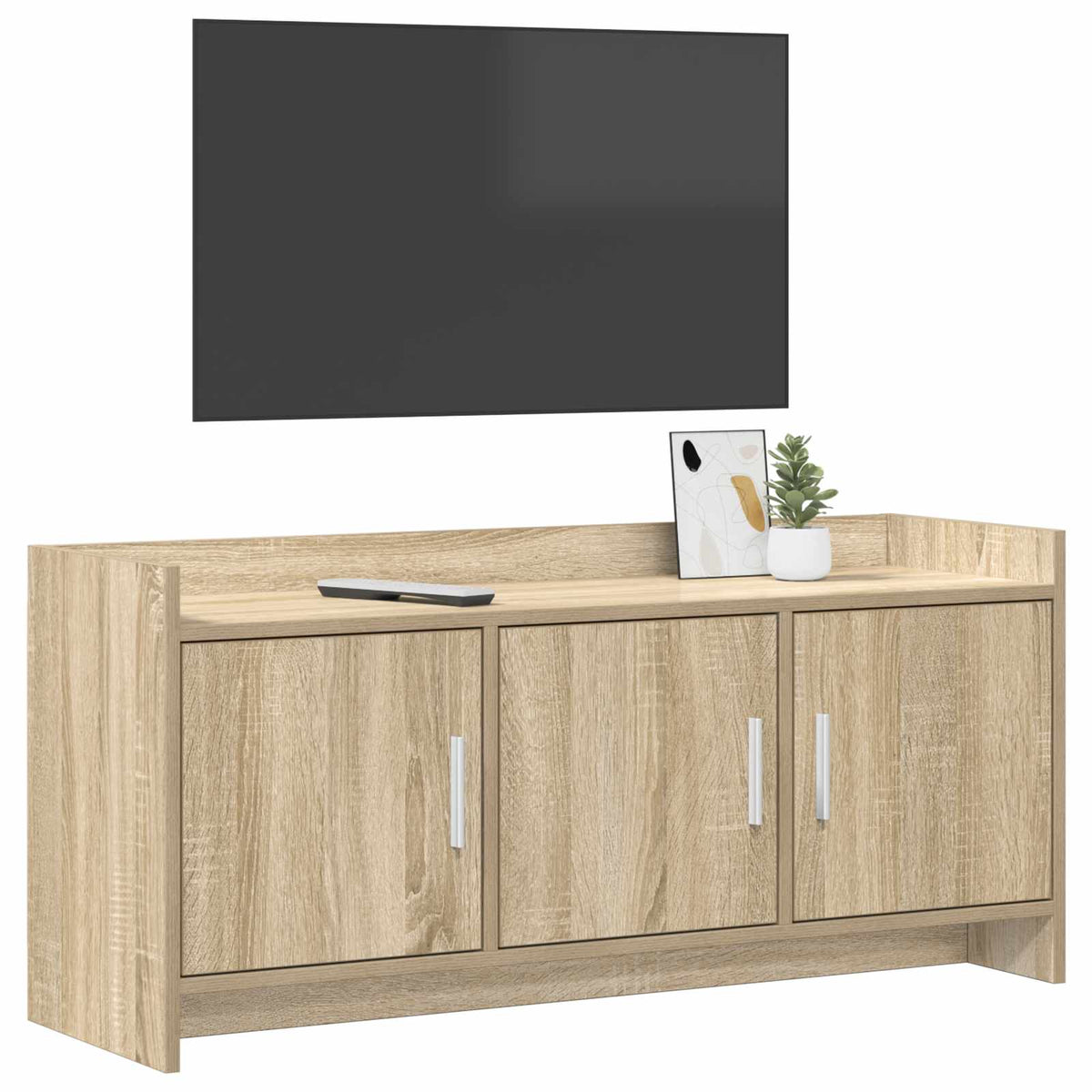 TV Cabinet 102 x 33 x 47 cm Engineered Wood Sonoma oak