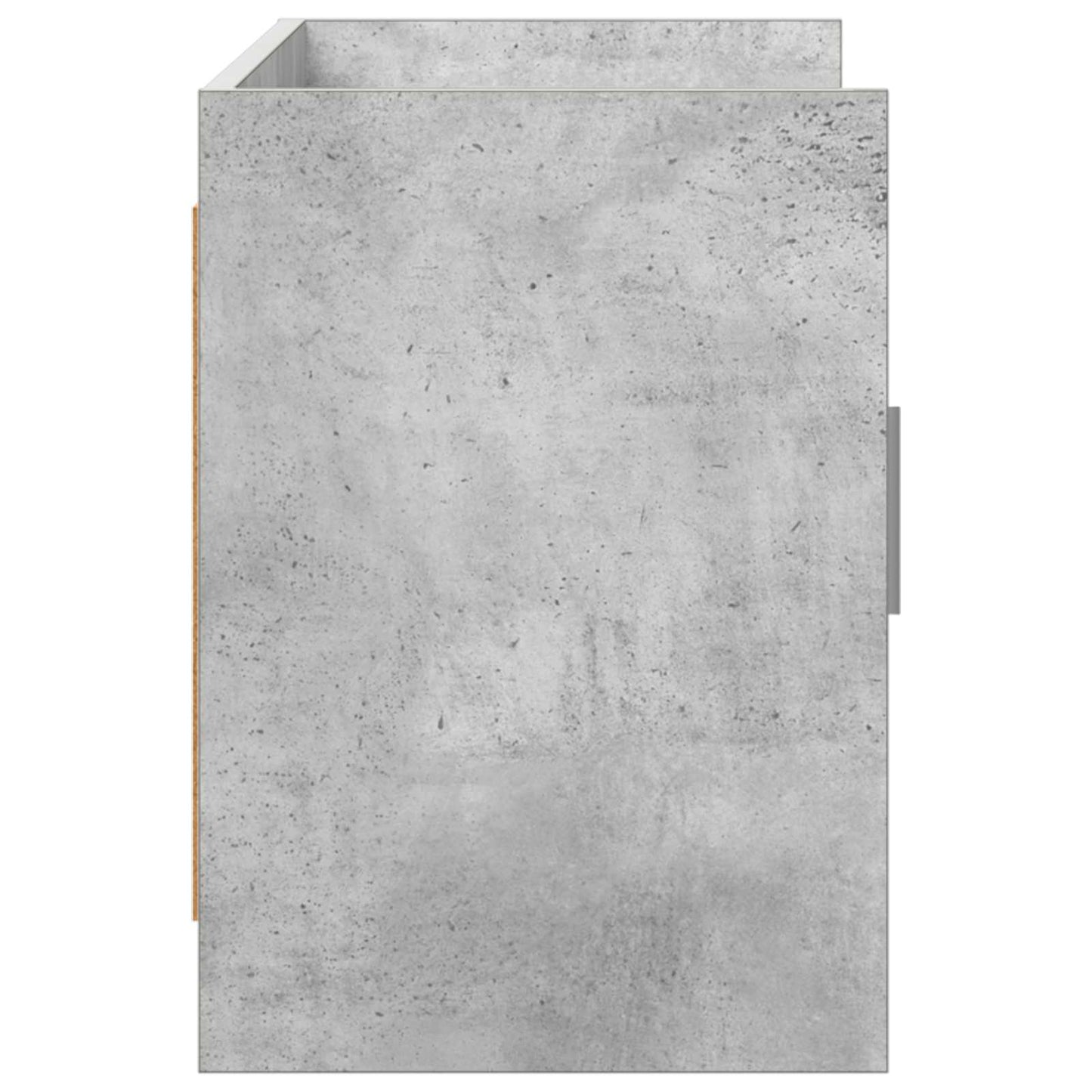 vidaXL TV Cabinet 102 x 33 x 47 cm Concrete Grey Engineered Wood 6