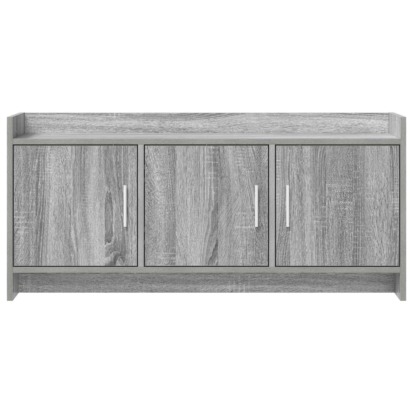 vidaXL TV Cabinet 102 x 33 x 47 cm Grey Sonoma Engineered Wood 5
