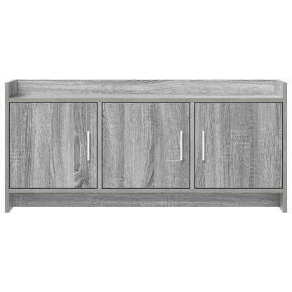 vidaXL TV Cabinet 102 x 33 x 47 cm Grey Sonoma Engineered Wood 5