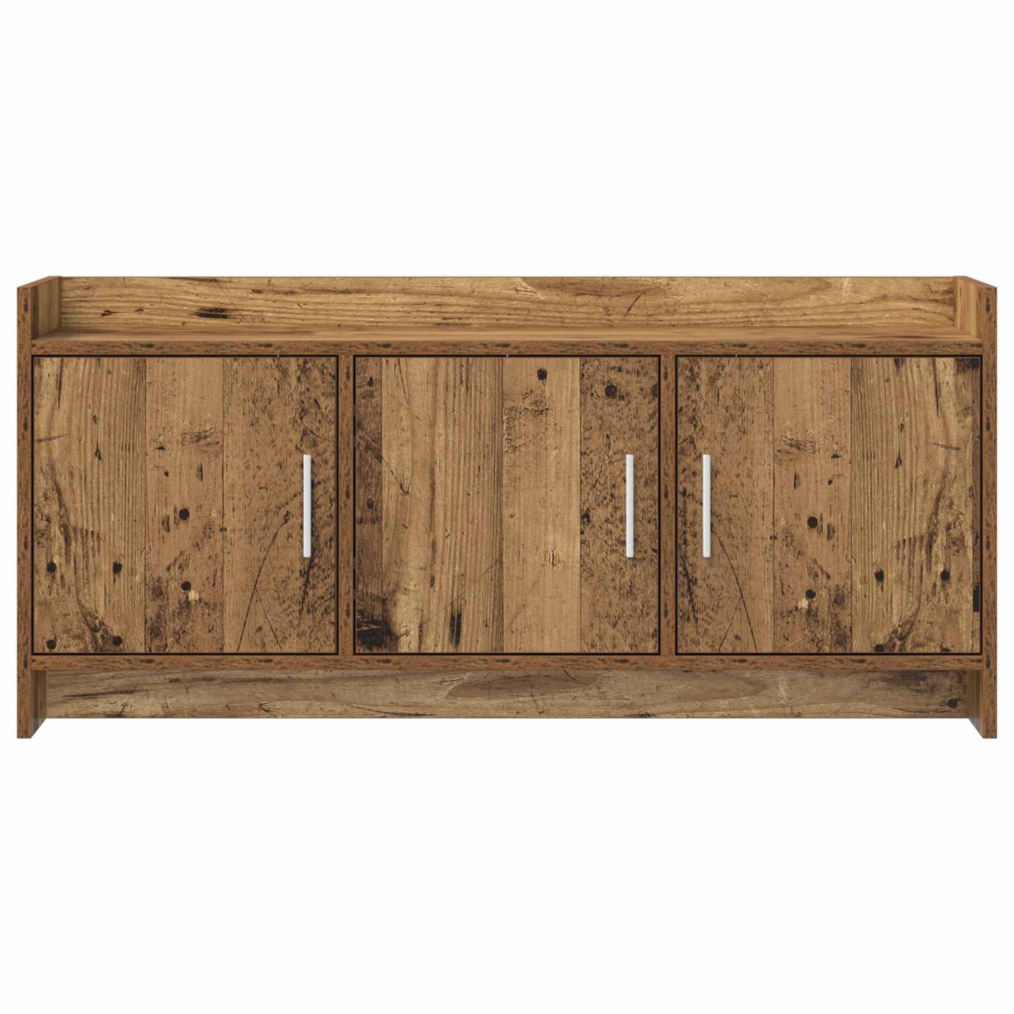 vidaXL TV Cabinet 102 x 33 x 47 cm Old Wood Engineered Wood 5