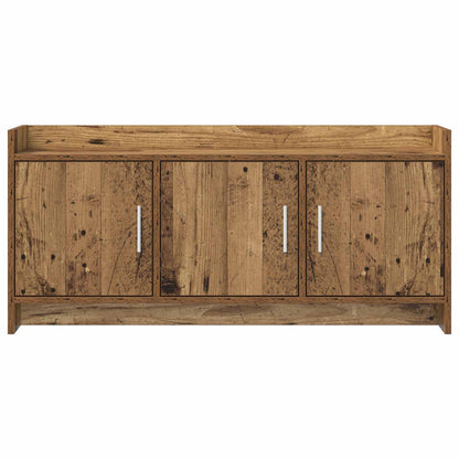 vidaXL TV Cabinet 102 x 33 x 47 cm Old Wood Engineered Wood 5