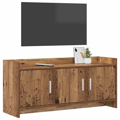 vidaXL TV Cabinet 102 x 33 x 47 cm Old Wood Engineered Wood 3