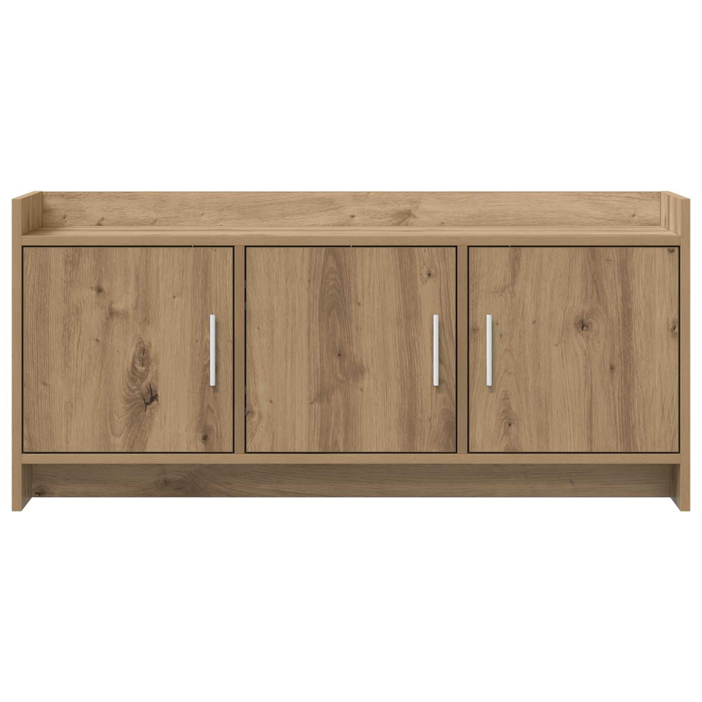 vidaXL TV Cabinet 102 x 33 x 47 cm Artisan Oak Engineered Wood 5