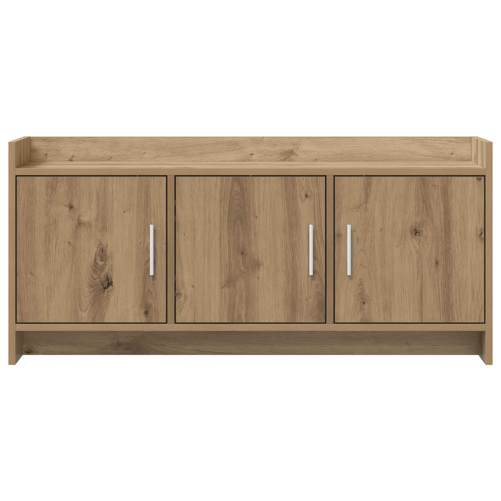 vidaXL TV Cabinet 102 x 33 x 47 cm Artisan Oak Engineered Wood 5