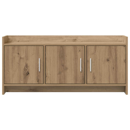 vidaXL TV Cabinet 102 x 33 x 47 cm Artisan Oak Engineered Wood 5