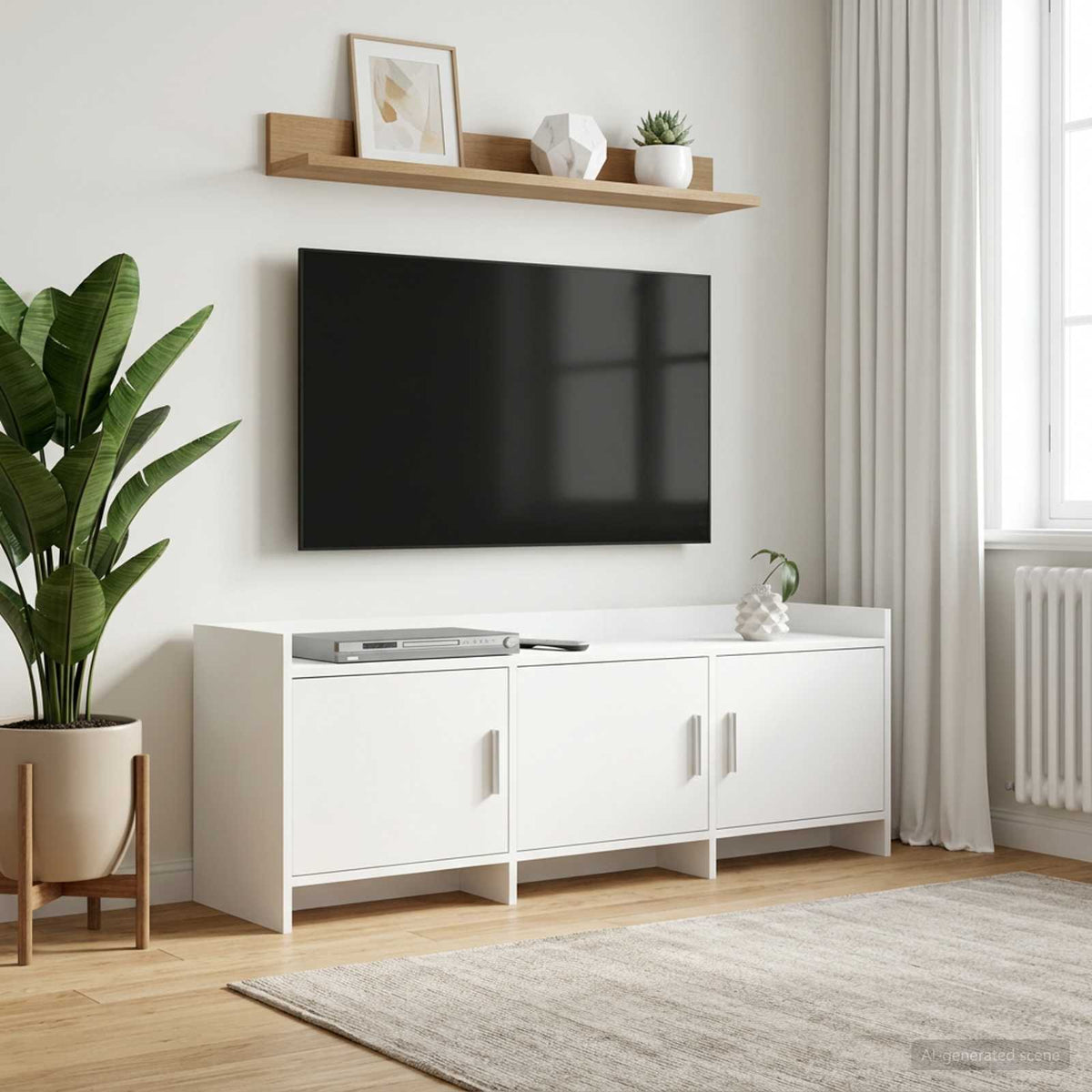 vidaXL TV Cabinet 102 x 33 x 47 cm Engineered Wood
