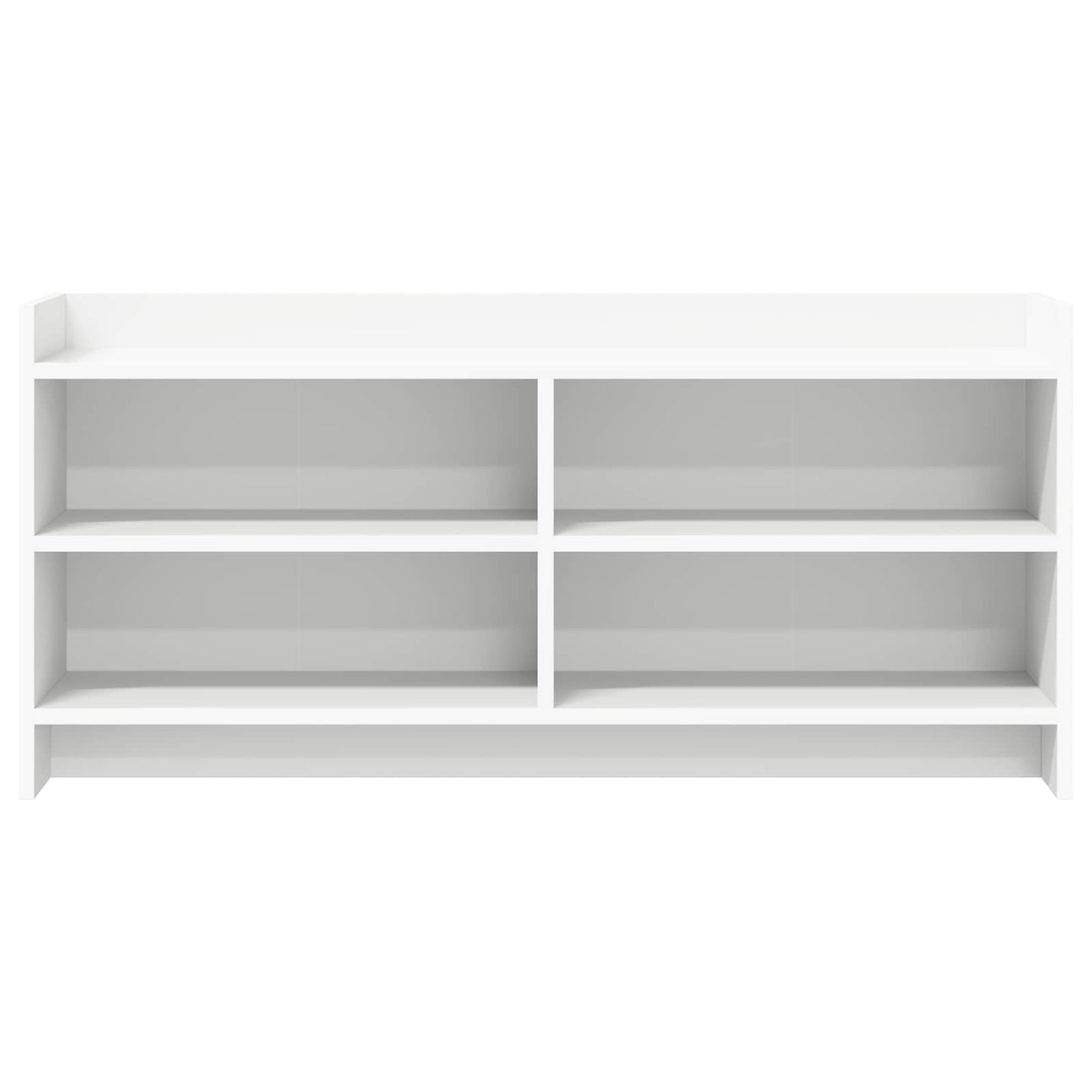 vidaXL TV Cabinet 100 x 33 x 47 cm White Engineered Wood 4