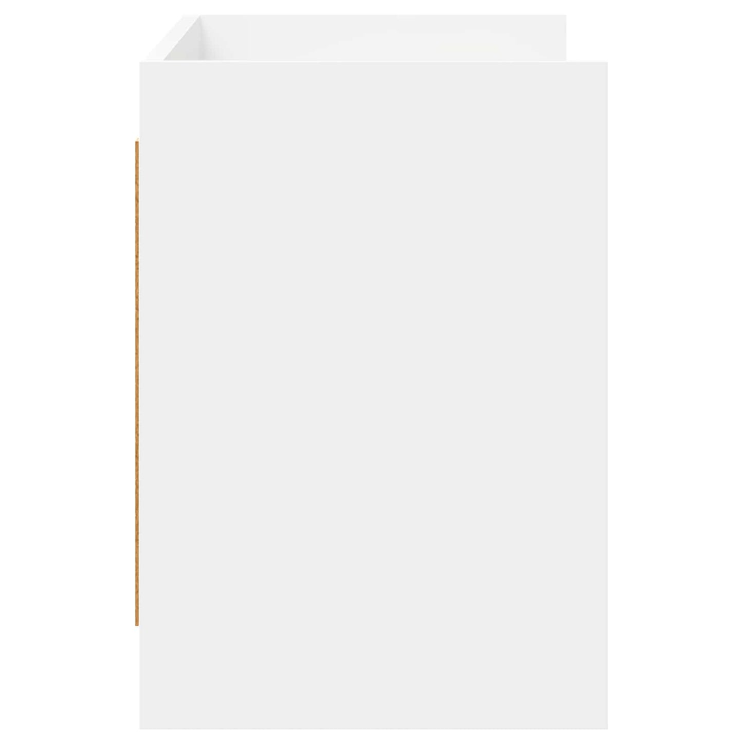 vidaXL TV Cabinet 100 x 33 x 47 cm White Engineered Wood 5