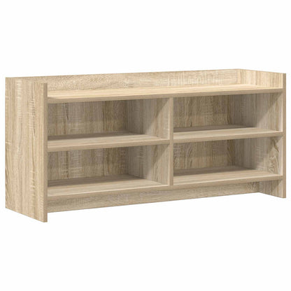 vidaXL TV Cabinet 100 x 33 x 47 cm Sonoma Oak Engineered Wood 2