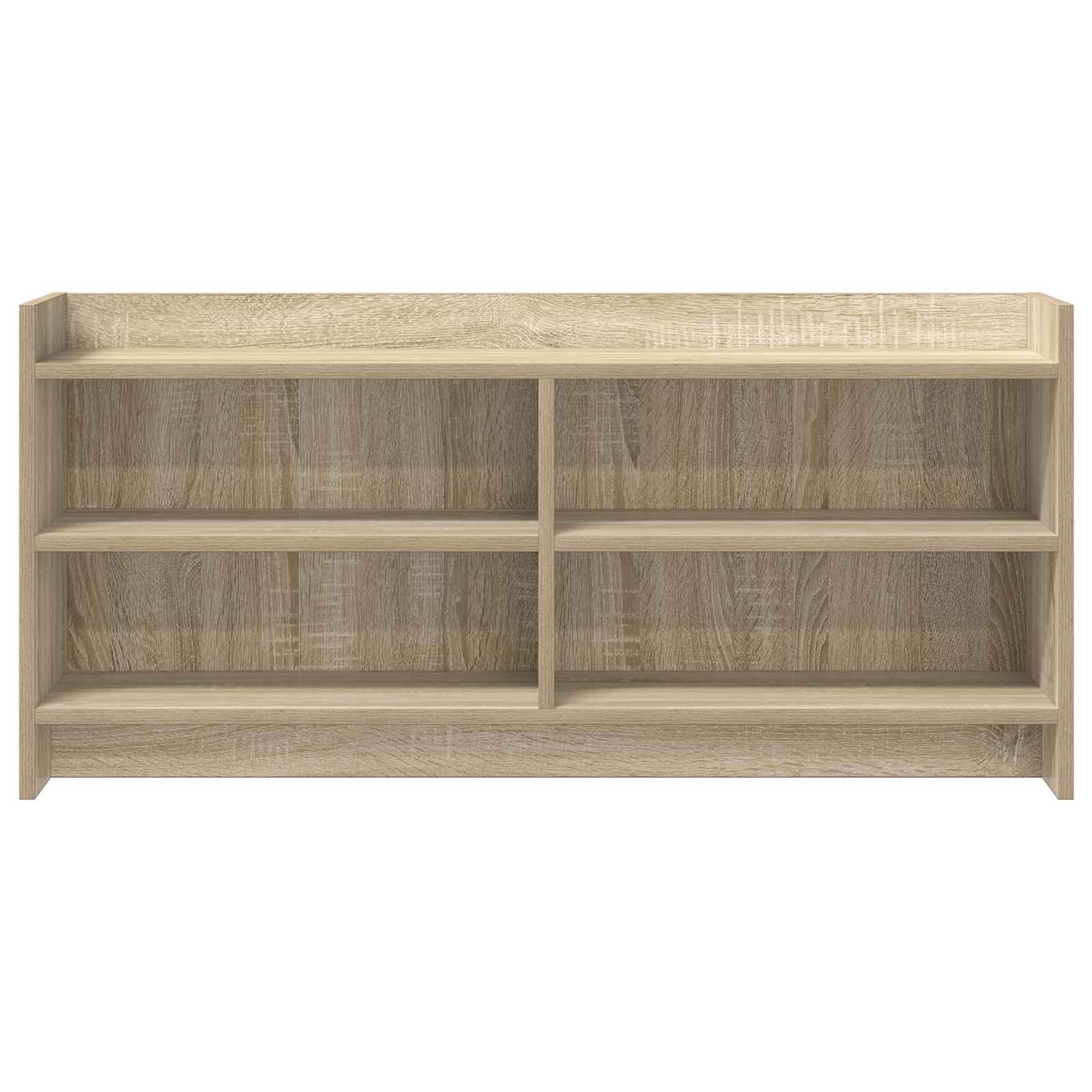 vidaXL TV Cabinet 100 x 33 x 47 cm Sonoma Oak Engineered Wood 4
