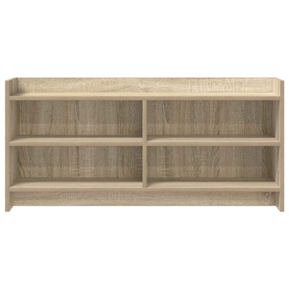vidaXL TV Cabinet 100 x 33 x 47 cm Sonoma Oak Engineered Wood 4