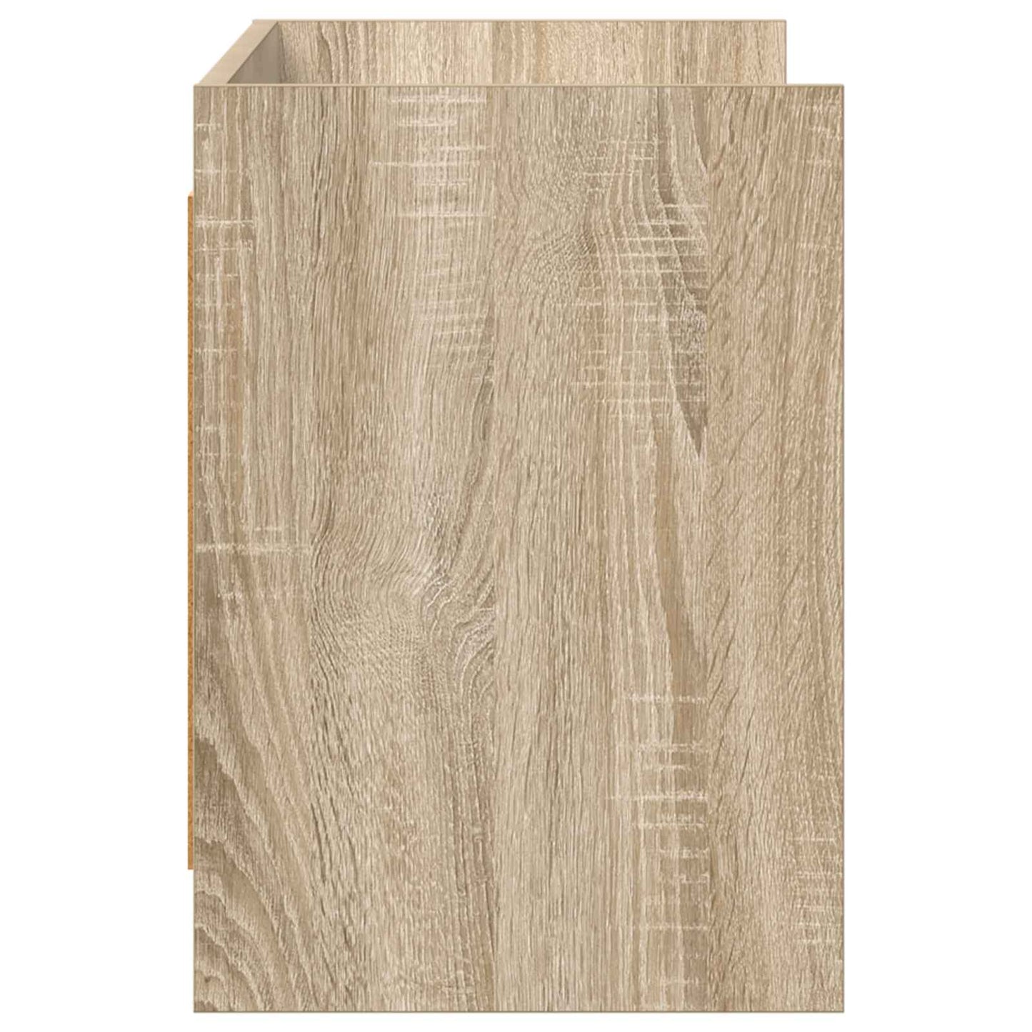 vidaXL TV Cabinet 100 x 33 x 47 cm Sonoma Oak Engineered Wood 5