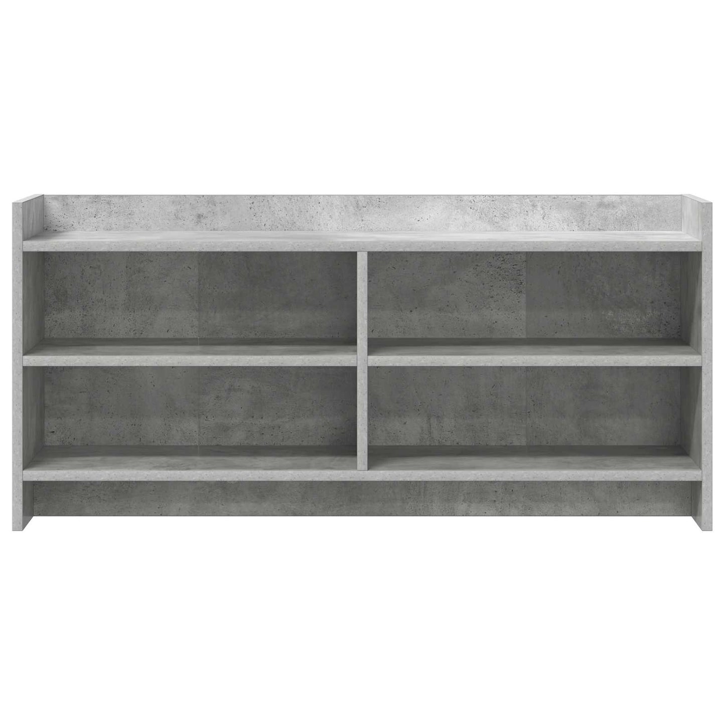 vidaXL TV Cabinet 100 x 33 x 47 cm Concrete Grey Engineered Wood 4