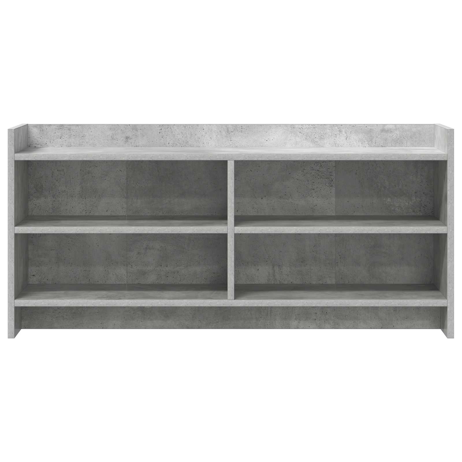 vidaXL TV Cabinet 100 x 33 x 47 cm Concrete Grey Engineered Wood 4