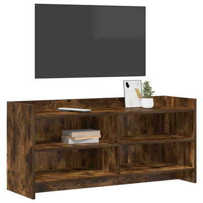 vidaXL TV Cabinet 100 x 33 x 47 cm Smoked Oak Engineered Wood 3