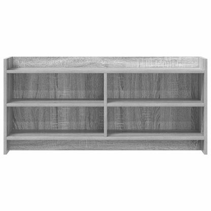 vidaXL TV Cabinet 100 x 33 x 47 cm Grey Sonoma Engineered Wood 4