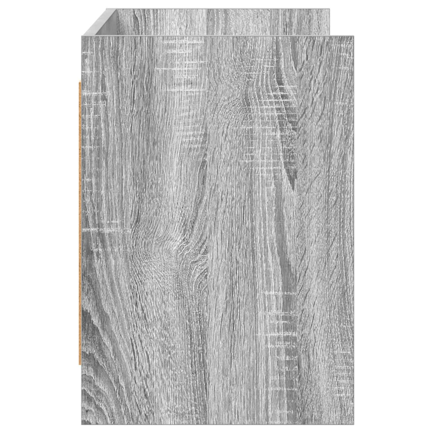 vidaXL TV Cabinet 100 x 33 x 47 cm Grey Sonoma Engineered Wood 5
